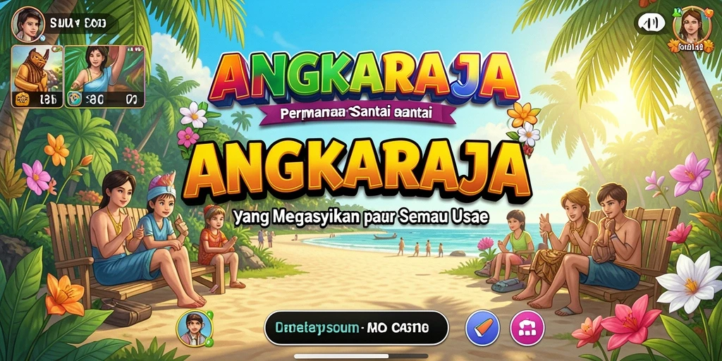 Tampilan menarik gameplay ANGKARAJA yang menyenangkan.