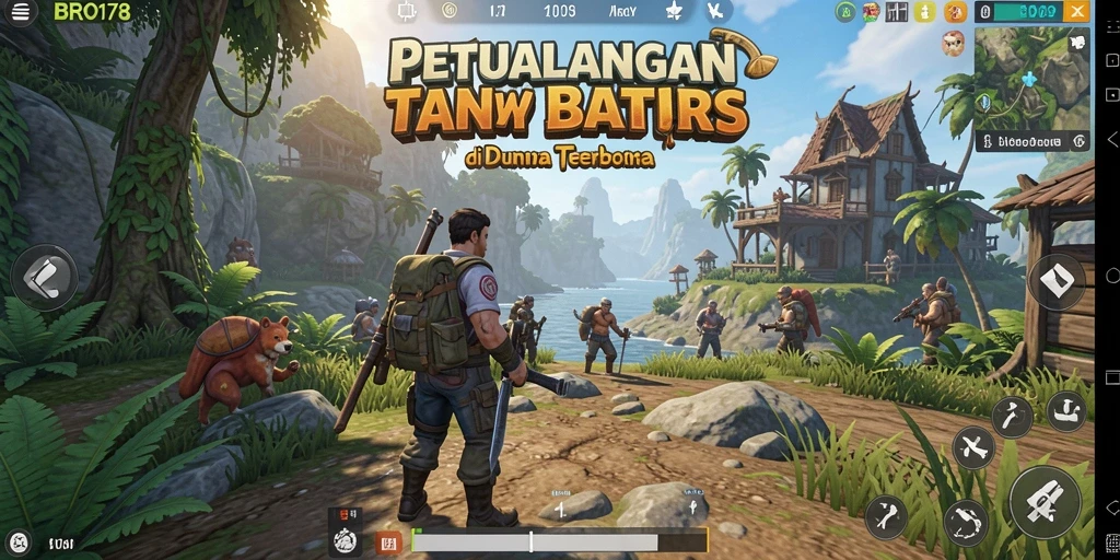 Gameplay seru dalam dunia terbuka BRO178 menanti Anda.