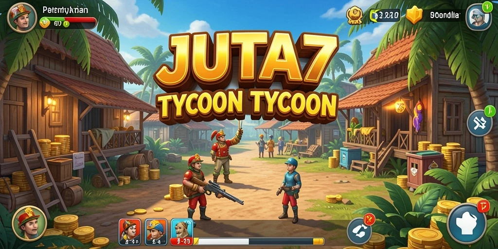 Tampilan gameplay JUTA7 yang seru dan penuh strategi.
