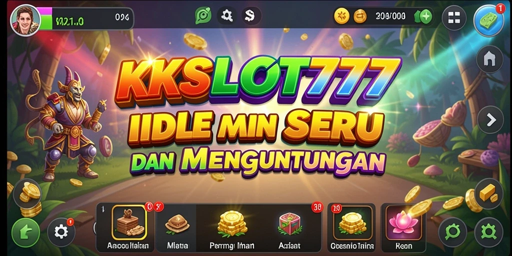 Tampilan gameplay KKSLOT777 yang menarik dan interaktif.