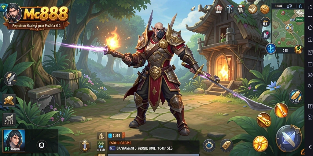Tampilan gameplay MC888 menampilkan strategi dan aksi yang mendebarkan.