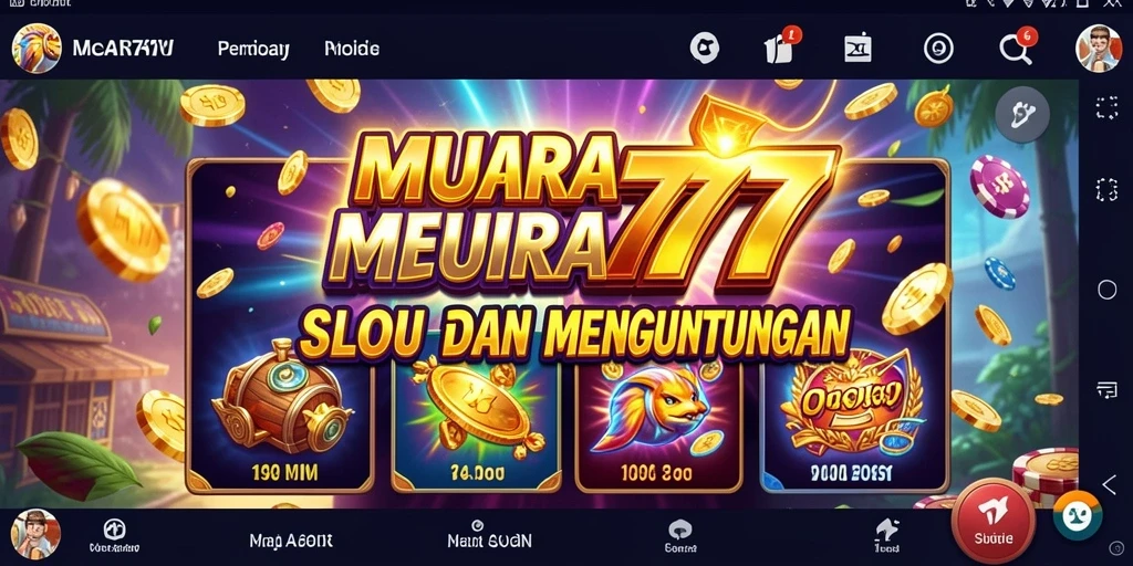 Screenshot gameplay MUARA777 menampilkan gulungan slot yang menarik.