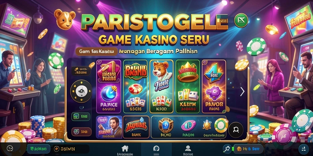 Gameplay seru dan menegangkan di PARISTOGEL.