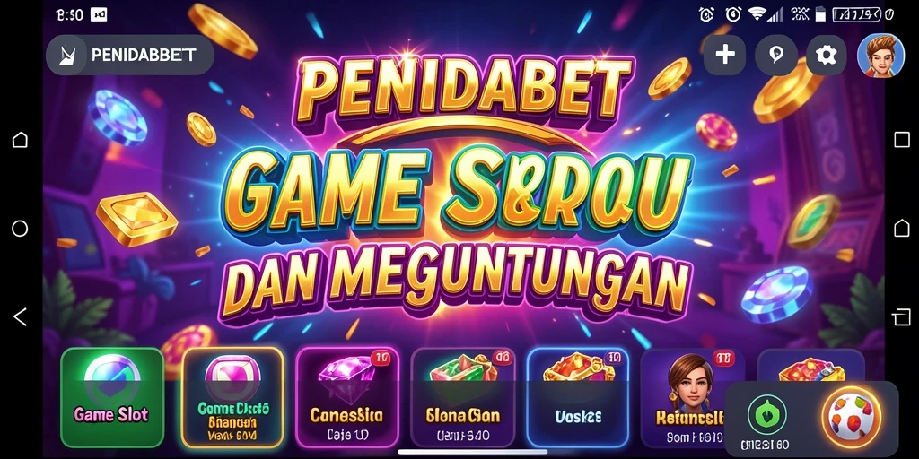 Gameplay Slot seru di aplikasi PENIDABET yang membuat ketagihan.