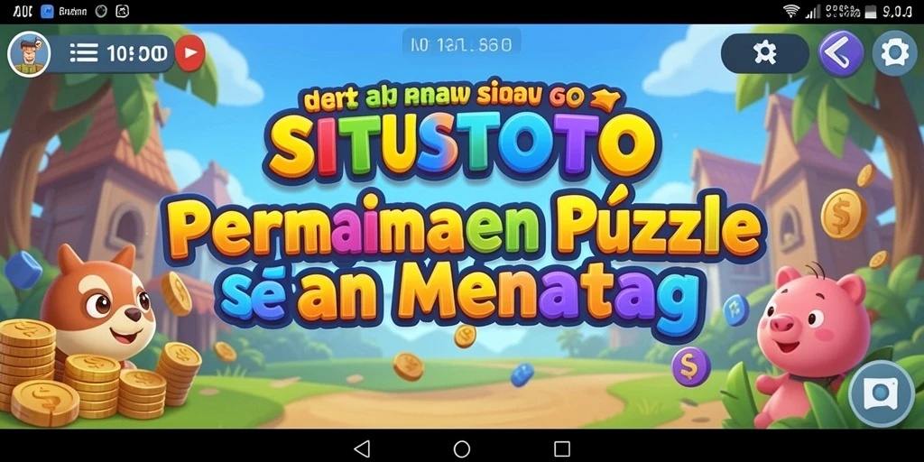 Tampilan gameplay SITUSTOTO yang menarik dalam puzzle seru.