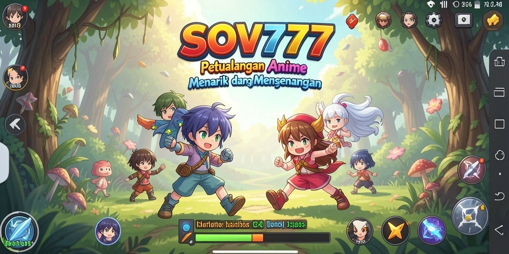 Tampilan gameplay SOV777 yang memukau dalam dunia Anime.
