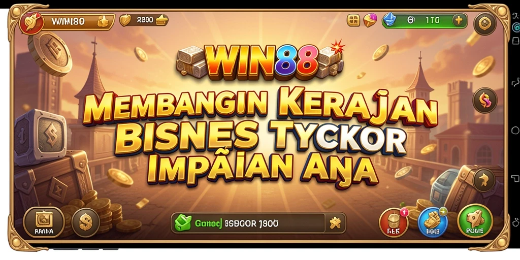 Tampilan gameplay menampilkan strategi Tycoon yang mendebarkan.