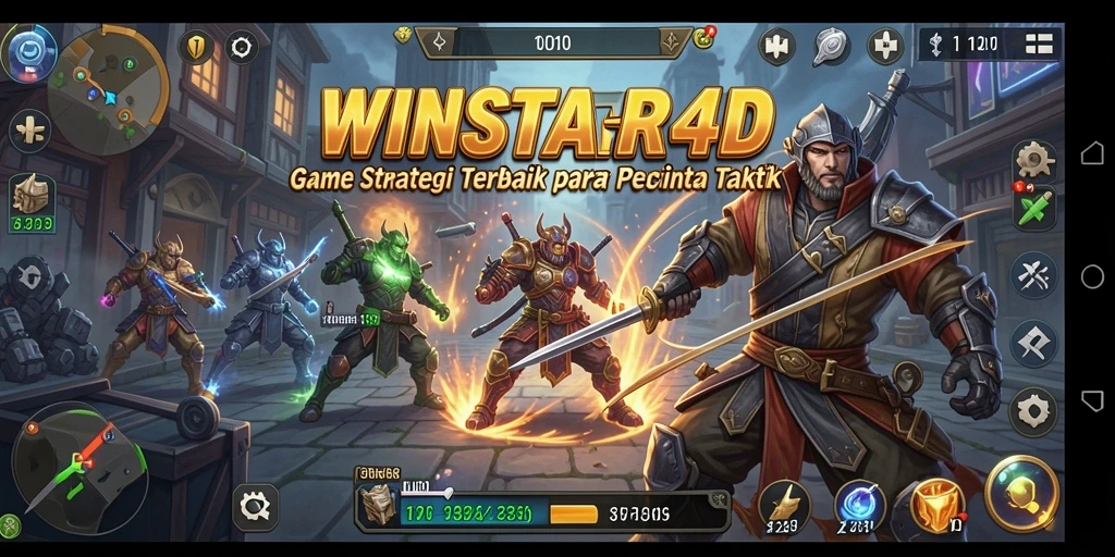 Screenshot gameplay WINSTAR4D menampilkan taktik menarik dan kompetisi seru.