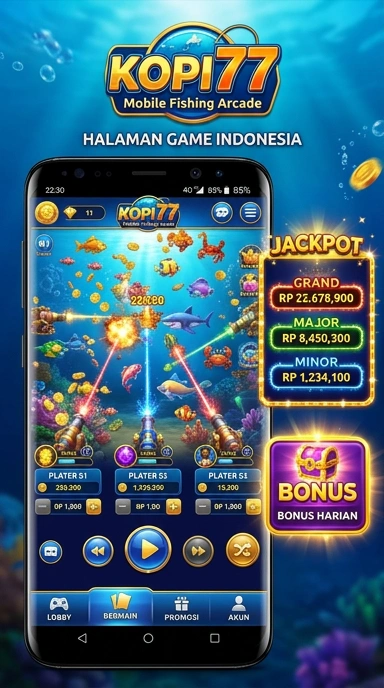 Fitur menarik yang ditawarkan oleh aplikasi kopi77.